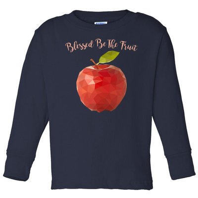 Blessed Be The Fruit Handmaids Tale Toddler Long Sleeve Shirt