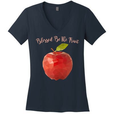 Blessed Be The Fruit Handmaids Tale Women's V-Neck T-Shirt