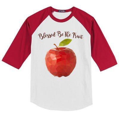 Blessed Be The Fruit Handmaids Tale Kids Colorblock Raglan Jersey