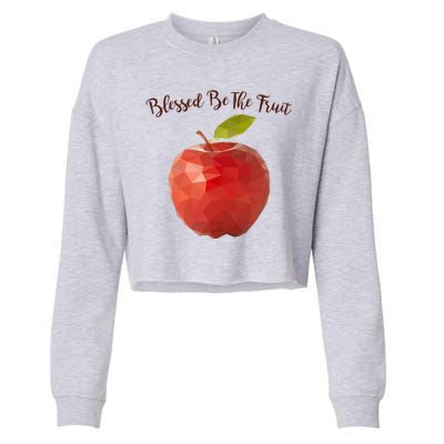 Blessed Be The Fruit Handmaids Tale Cropped Pullover Crew