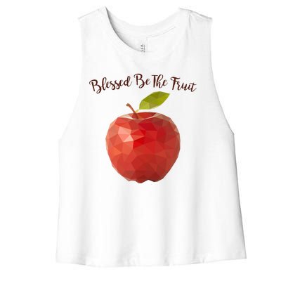 Blessed Be The Fruit Handmaids Tale Women's Racerback Cropped Tank