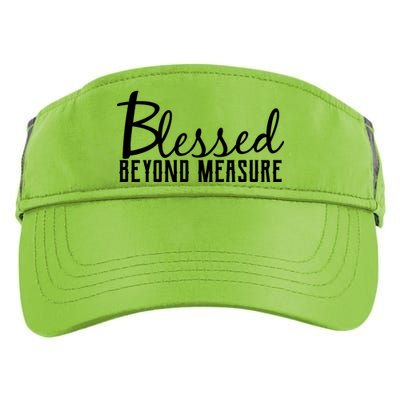 Blessed Beyond Measure Adult Drive Performance Visor