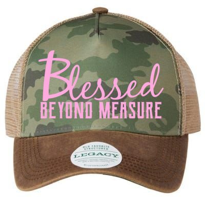 Blessed Beyond Measure Legacy Tie Dye Trucker Hat