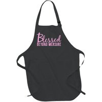 Blessed Beyond Measure Full-Length Apron With Pockets