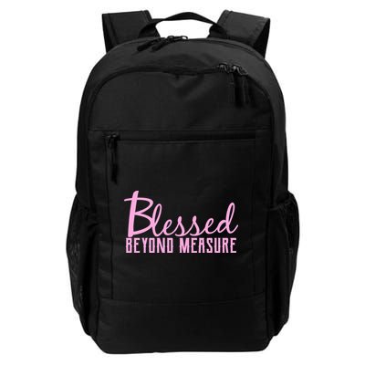 Blessed Beyond Measure Backpack