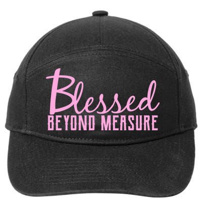 Blessed Beyond Measure 7-Panel Snapback Hat