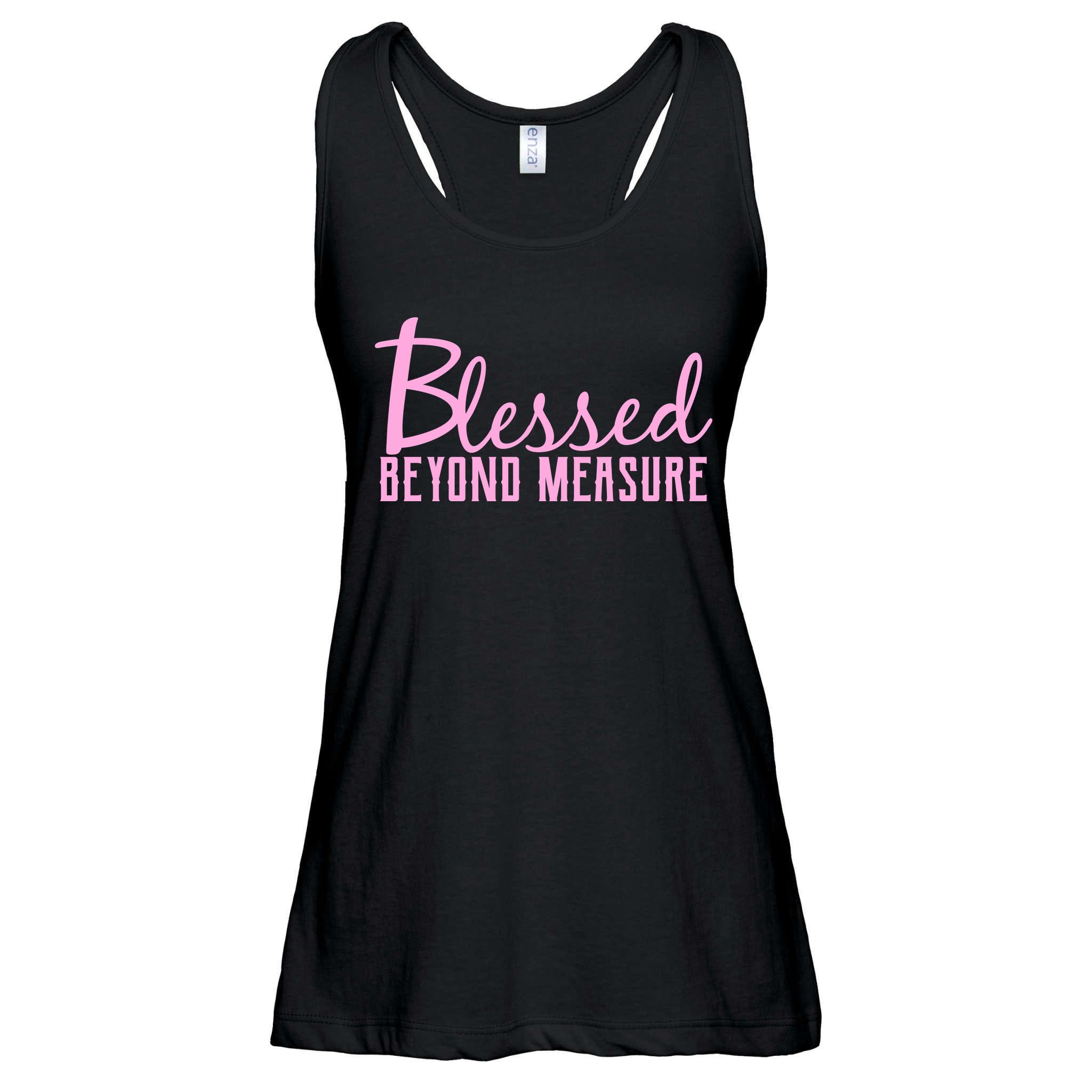Blessed Beyond Measure Ladies Essential Flowy Tank