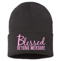 Blessed Beyond Measure Sustainable Knit Beanie