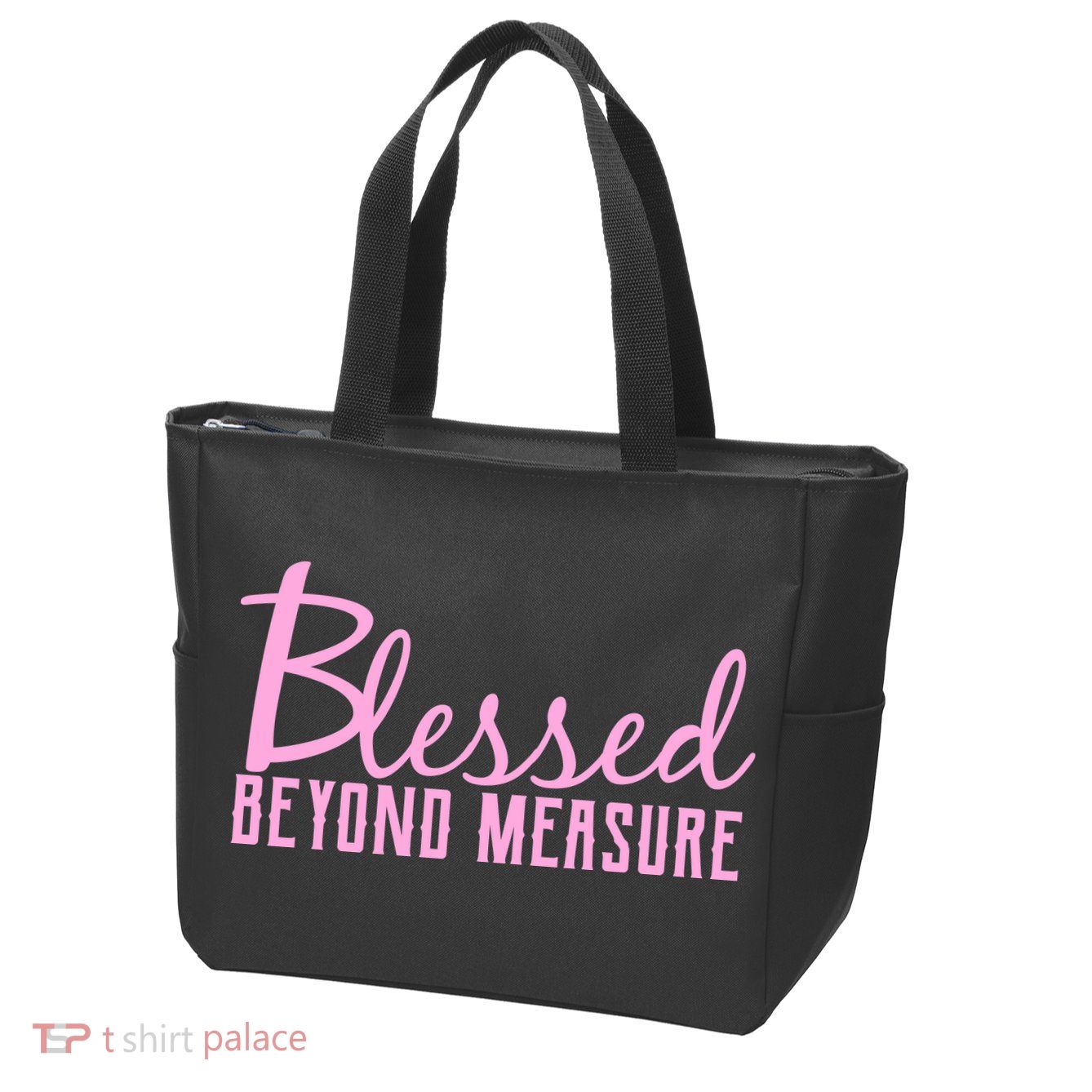 Blessed Beyond Measure Zip Tote Bag