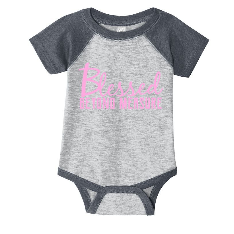 Blessed Beyond Measure Infant Baby Jersey Bodysuit