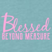 Blessed Beyond Measure Sueded Cloud Jersey T-Shirt