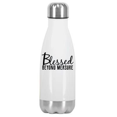 Blessed Beyond Measure Stainless Steel Insulated Water Bottle