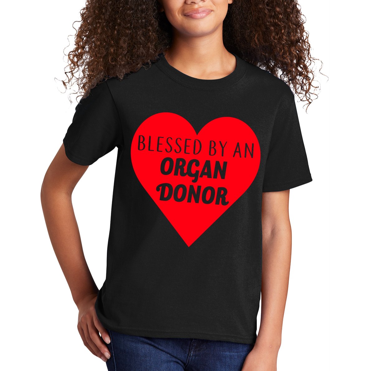 Blessed By An Organ Doner Kids T-Shirt
