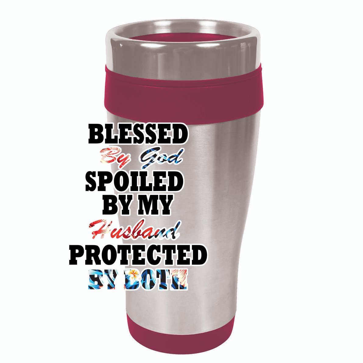 Blessed By God 15oz Campfire Ceramic Mug