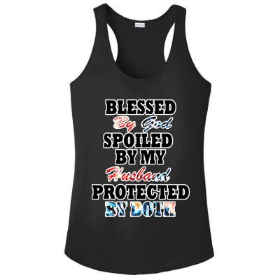 Blessed By God Ladies PosiCharge Competitor Racerback Tank