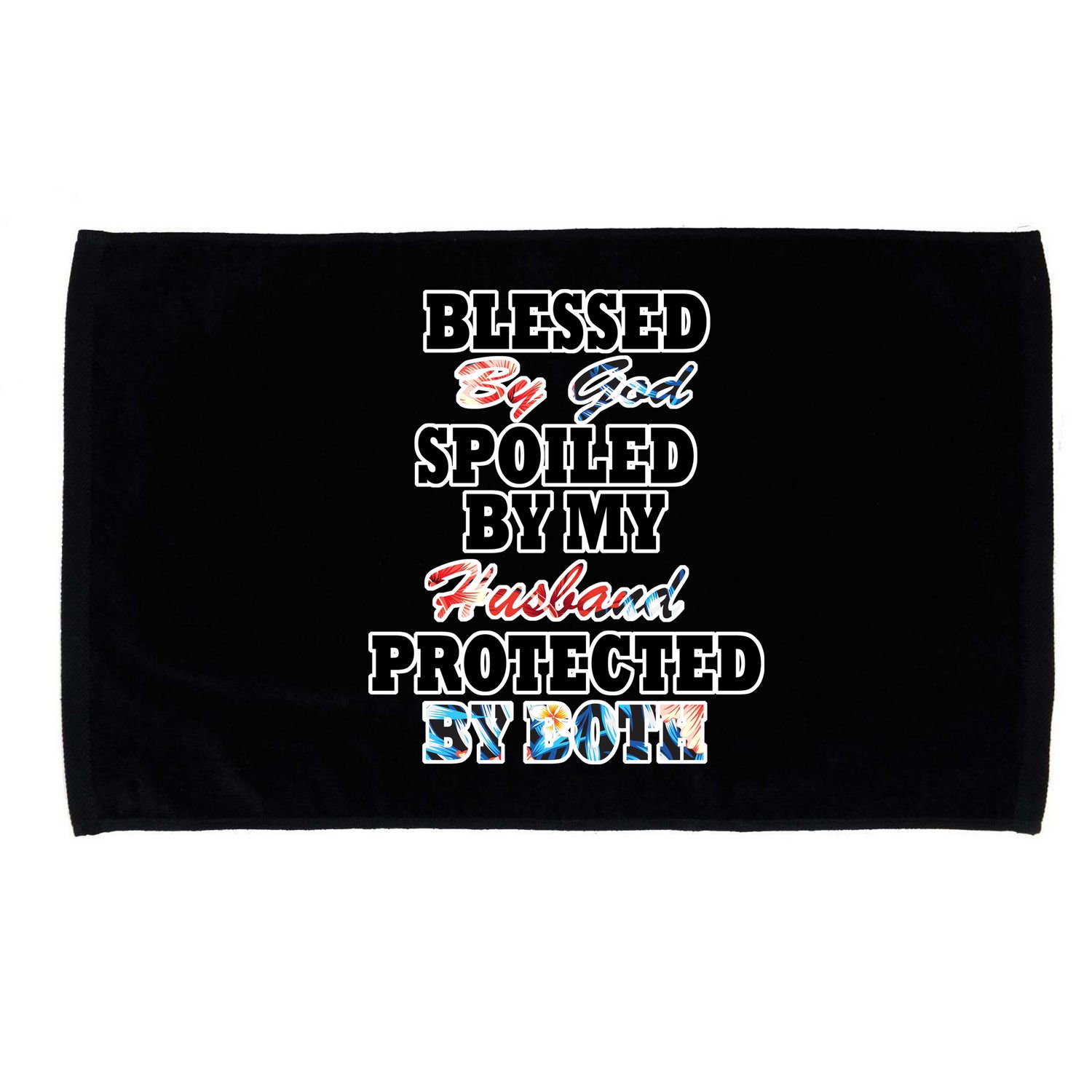 Blessed By God Microfiber Hand Towel