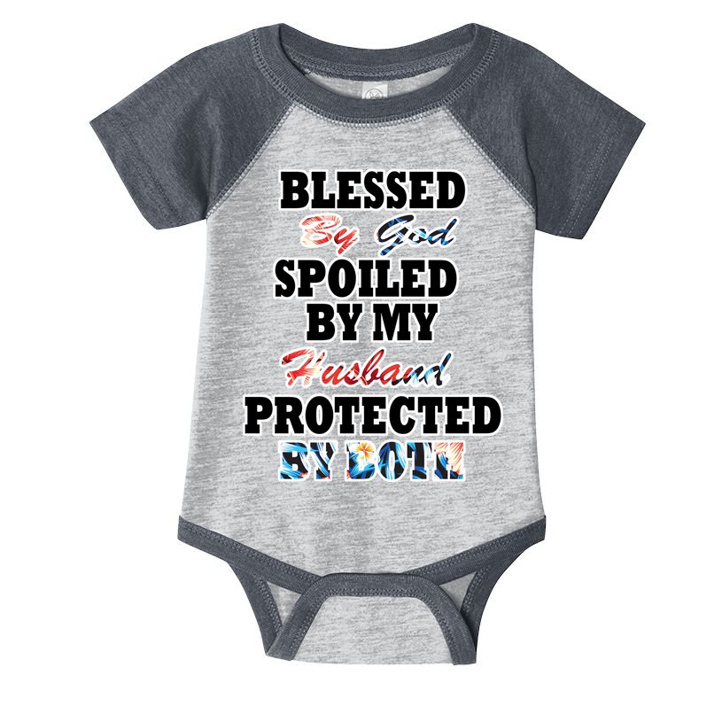 Blessed By God Infant Baby Jersey Bodysuit