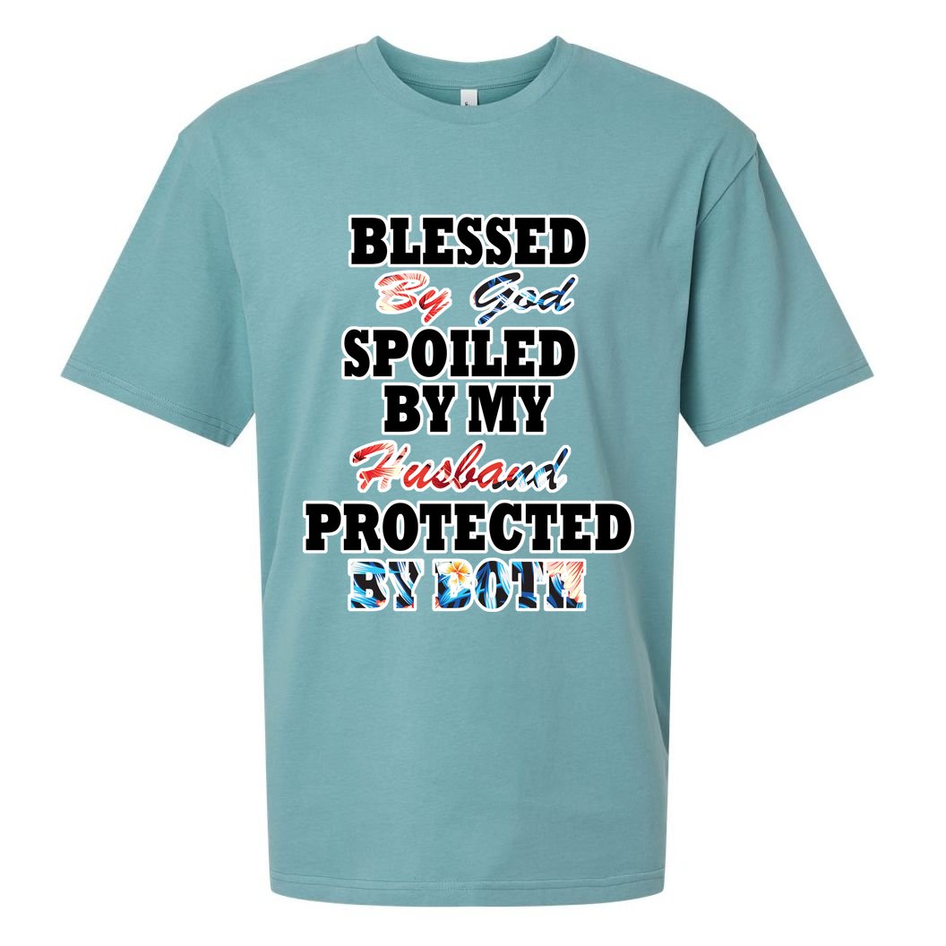 Blessed By God Sueded Cloud Jersey T-Shirt