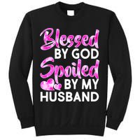 Blessed By God Spoiled By Husband Sweatshirt