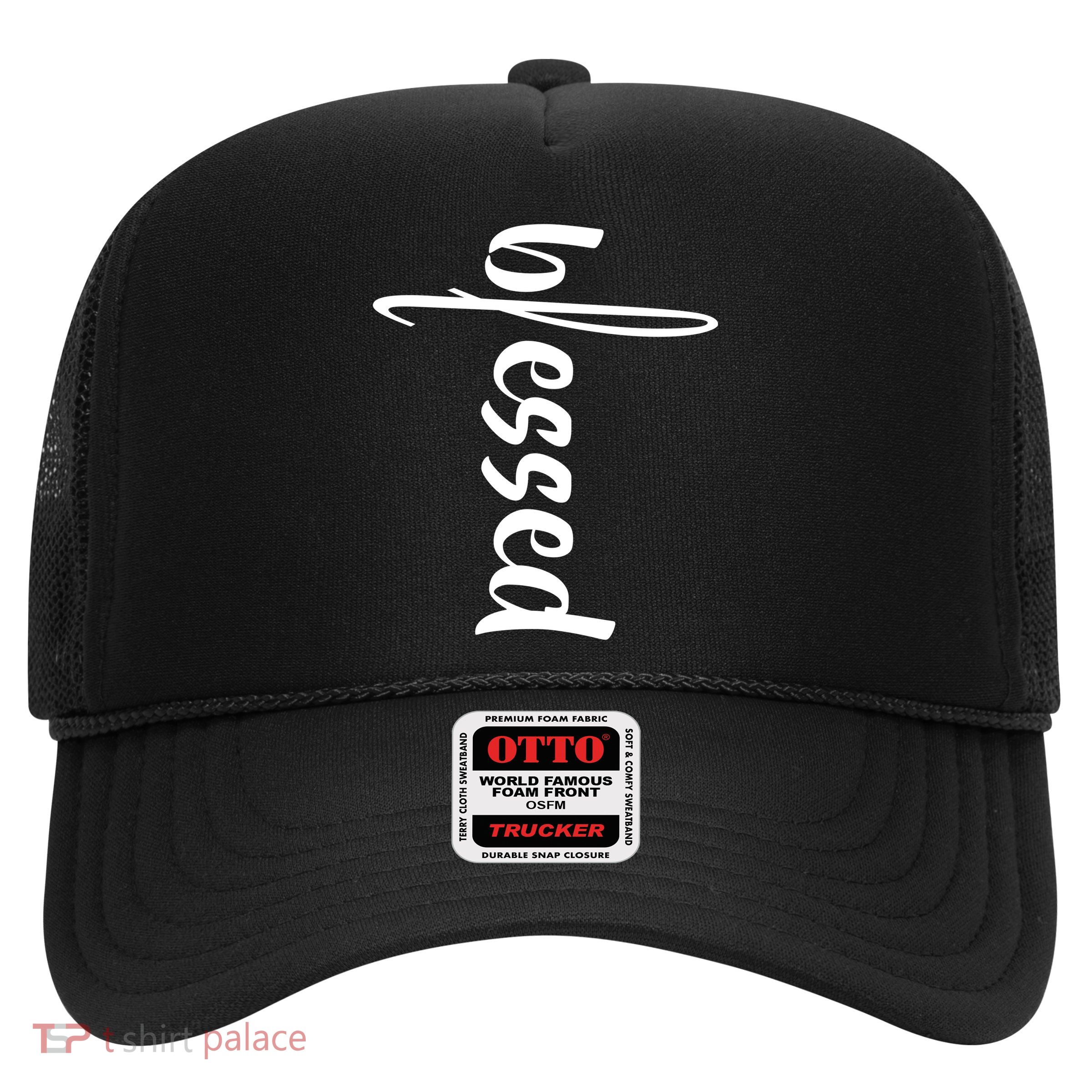 Blessed Cross Trucker Hat