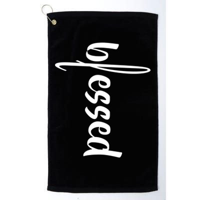 Blessed Cross Golf Towel