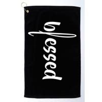 Blessed Cross Golf Towel
