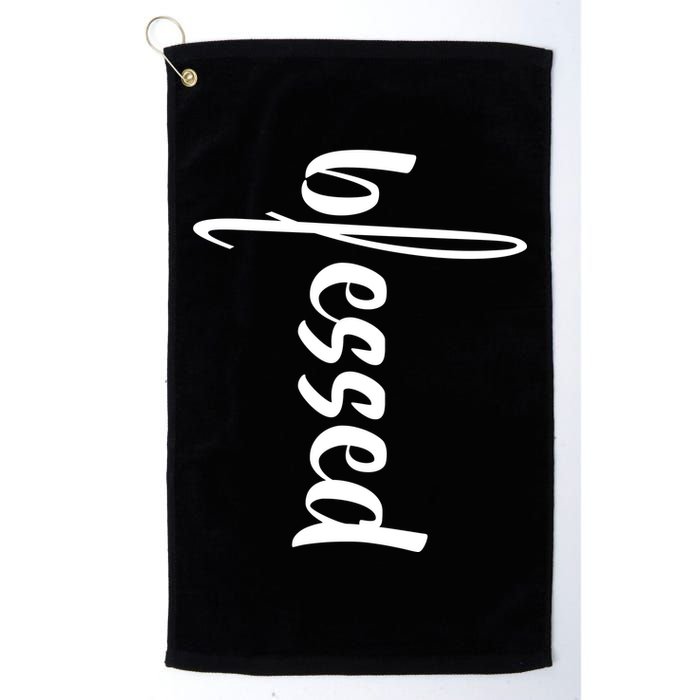 Blessed Cross Golf Towel