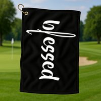 Blessed Cross Golf Towel