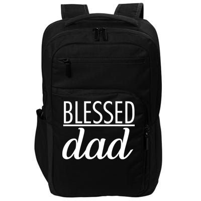 Blessed Dad Impact Tech Backpack