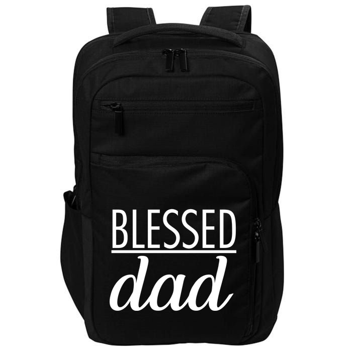 Blessed Dad Impact Tech Backpack