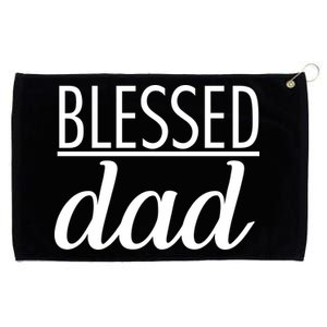 Blessed Dad Grommeted Golf Towel