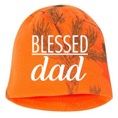 Blessed Dad Kati - Camo Knit Beanie