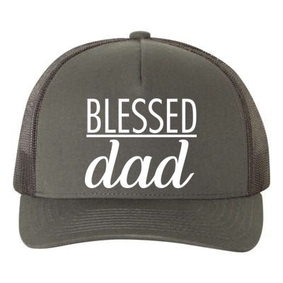 Blessed Dad Yupoong Adult 5-Panel Trucker Hat