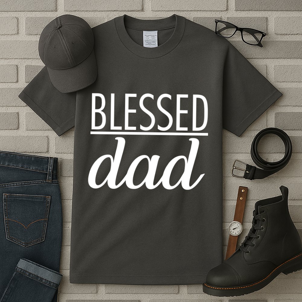 Blessed Dad Tall T-Shirt