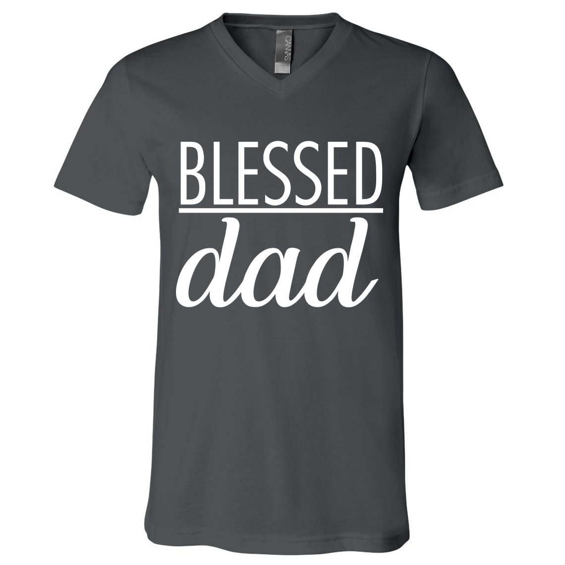 Blessed Dad V-Neck T-Shirt