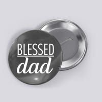 Blessed Dad Button