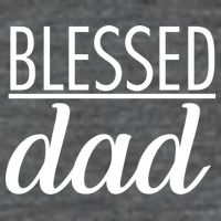 Blessed Dad Button