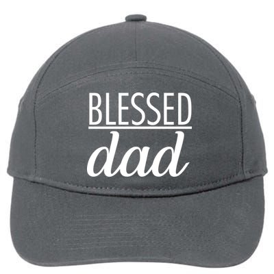 Blessed Dad 7-Panel Snapback Hat