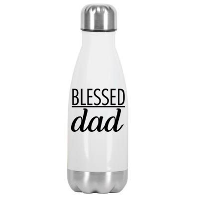 Blessed Dad Stainless Steel Insulated Water Bottle