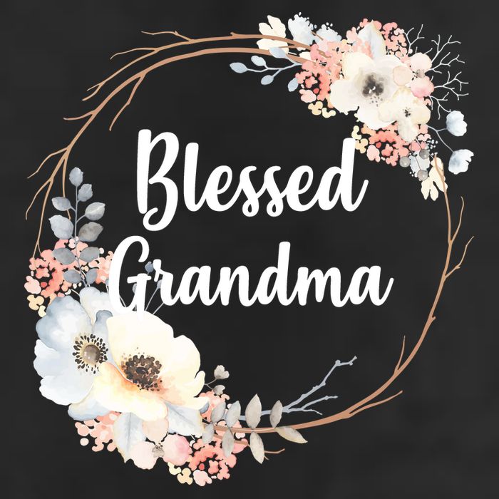 Blessed Grandma Floral 11oz C Handle Ceramic Mug