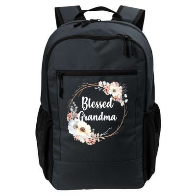 Blessed Grandma Floral Daily Commute Backpack