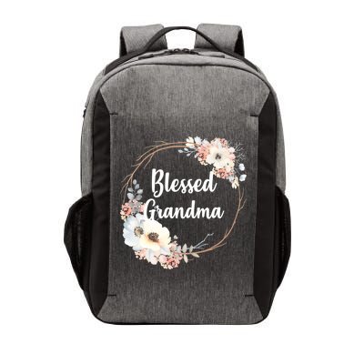 Blessed Grandma Floral Vector Backpack