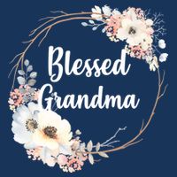 Blessed Grandma Floral Cool Comfort Performance Bucket Hat