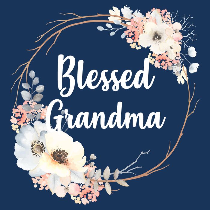 Blessed Grandma Floral Cool Comfort Performance Bucket Hat