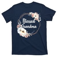 Blessed Grandma Floral T-Shirt