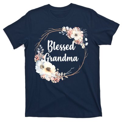 Blessed Grandma Floral T-Shirt