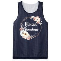 Blessed Grandma Floral Mesh Reversible Basketball Jersey Tank