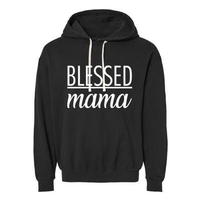 Blessed Mama Garment-Dyed Fleece Hoodie