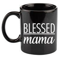 Blessed Mama 11oz C Handle Ceramic Mug