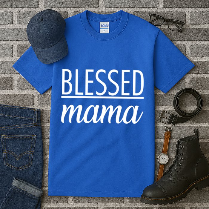 Blessed Mama Tall T-Shirt